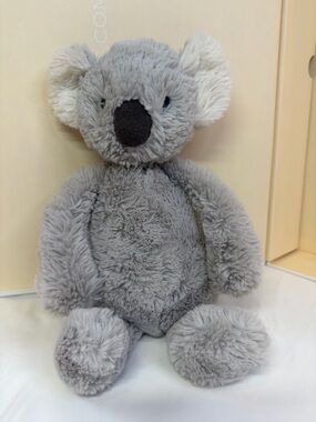 Jellycat Grey Plush Koala with Cream Ears